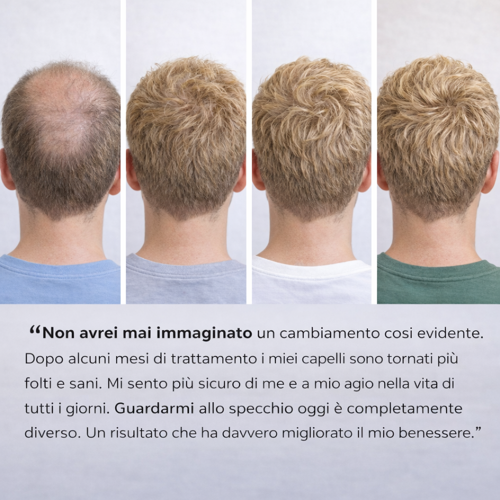 Hairboost® Sistema di Micro-Infusione Capillare per Favorire la Ricrescita dei Capelli